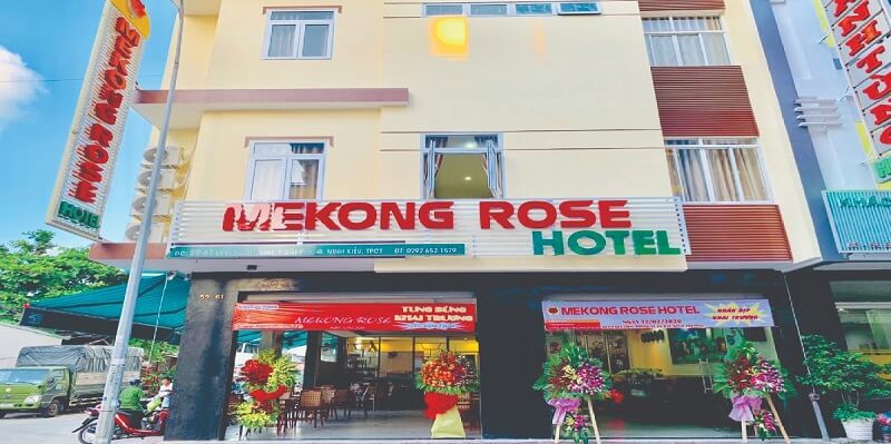 Mekong Rose Hotel là một trong những khách sạn Cần Thơ giá rẻ